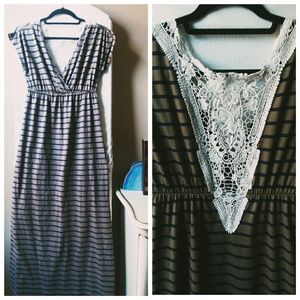 A long classical dress